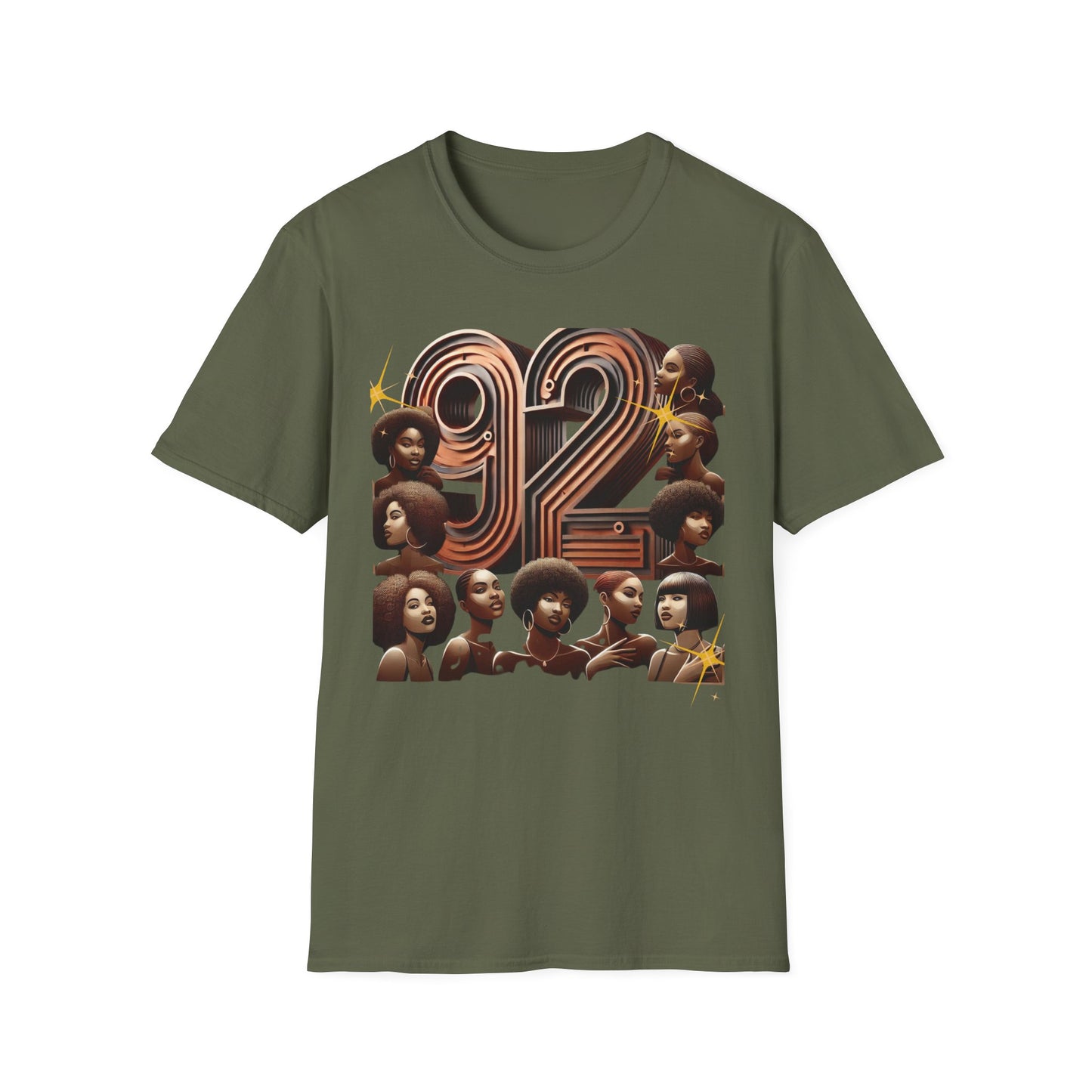 92 3D Unisex Softstyle T-Shirt