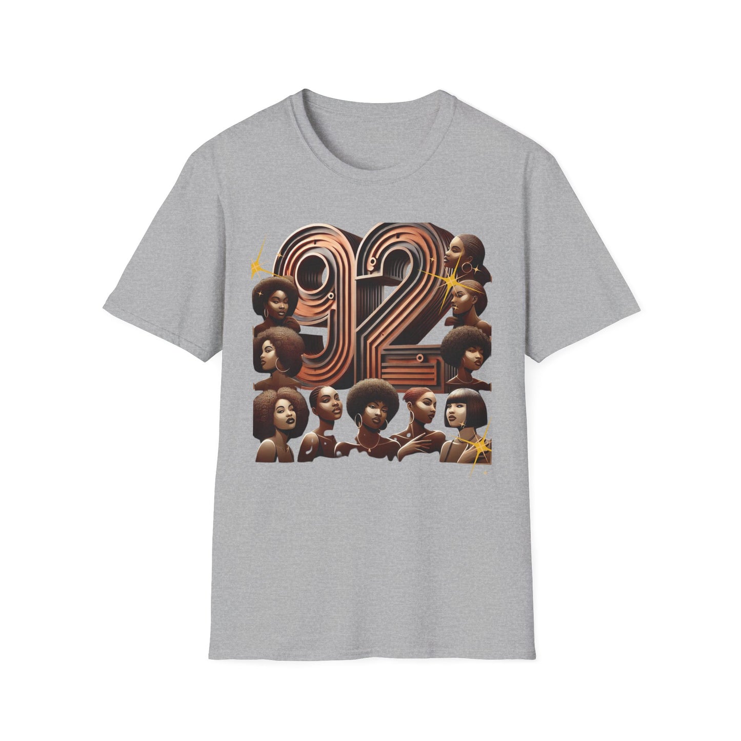 92 3D Unisex Softstyle T-Shirt