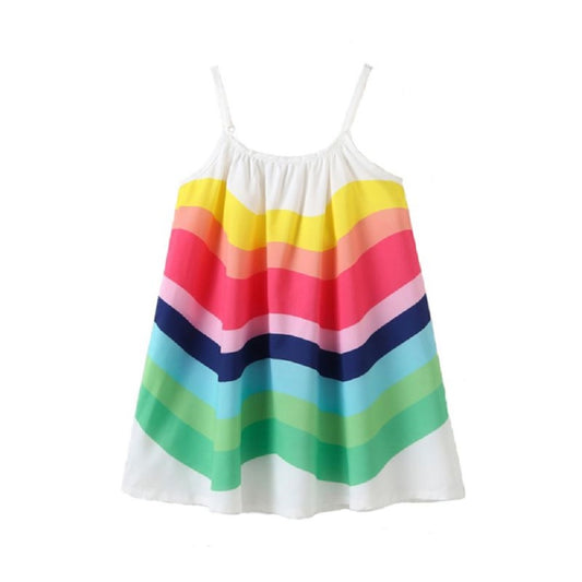 Rainbow Color Girl's Sundress - bounti4lme