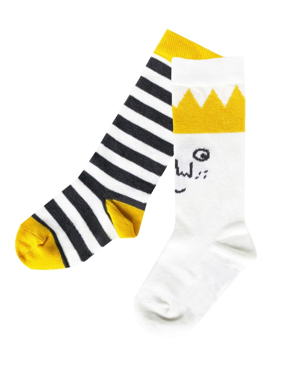 Stripe Crown Girl's Socks - bounti4lme