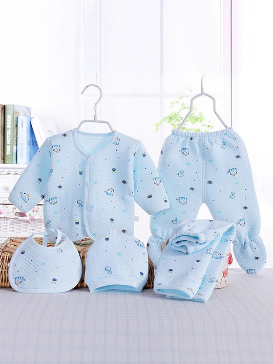 7-PACK Newborn Organic Cotton Layette Gift Set - bounti4lme