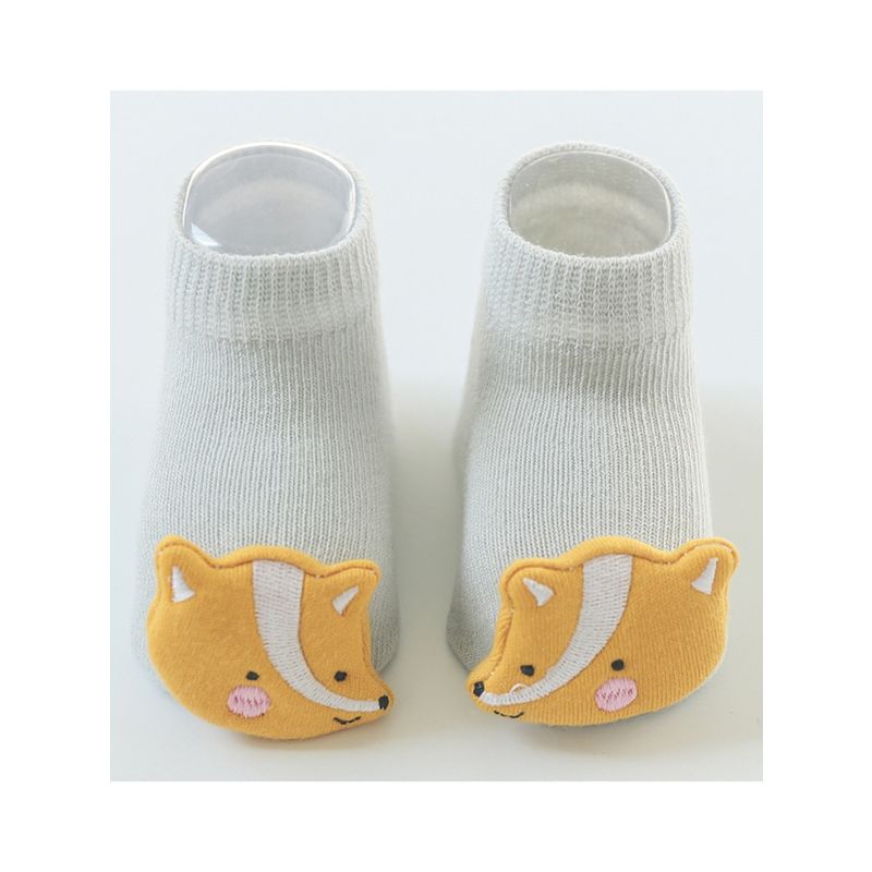 3 Pair Puff Animal Baby Anti-slip Floor Socks - bounti4lme