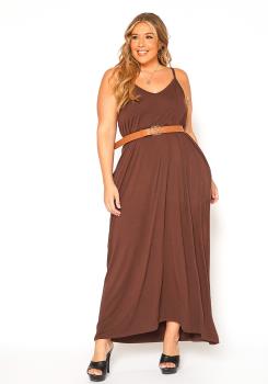 Everyday Cami Plus Size Maxi Dress - bounti4lme